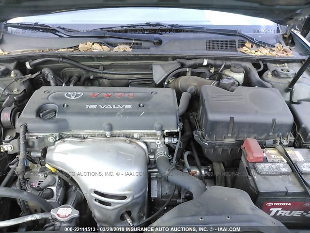 JTDBE32K830174011 - 2003 TOYOTA CAMRY LE/XLE GREEN photo 10