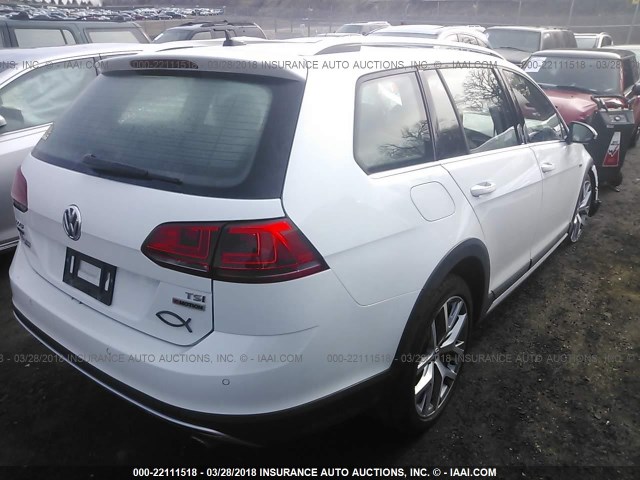 3VWH17AU9HM530449 - 2017 VOLKSWAGEN Golf Alltrack S/SE/SEL 白色 照片 4