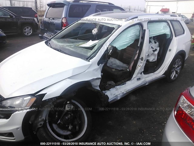 3VWH17AU9HM530449 - 2017 VOLKSWAGEN Golf Alltrack S/SE/SEL 白色 照片 6