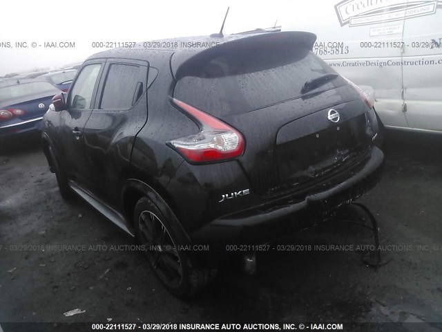 JN8AF5MV4FT564865 - 2015 NISSAN JUKE S/SV/SL/NISMO BLACK photo 3