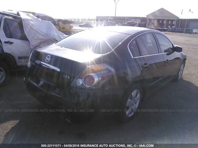 1N4AL21E48C210554 - 2008 NISSAN ALTIMA 2.5/2.5S BLACK photo 4