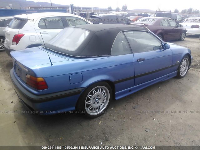 WBSBK0337XEC40079 - 1999 BMW M3 AUTOMATIC BLUE photo 4