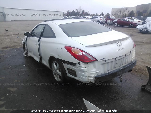 4T1CA38P94U015233 - 2004 TOYOTA CAMRY SOLARA SE/SLE WHITE photo 3