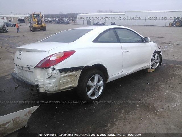 4T1CA38P94U015233 - 2004 TOYOTA CAMRY SOLARA SE/SLE თეთრი ფოტო 4