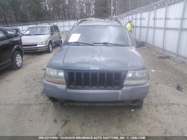 1J4GX48SX4C252733 - 2004 JEEP GRAND CHEROKEE LAREDO/COLUMBIA/FREEDOM 绿色 照片 6