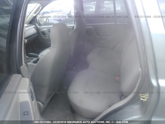 1J4GX48SX4C252733 - 2004 JEEP GRAND CHEROKEE LAREDO/COLUMBIA/FREEDOM 绿色 照片 8