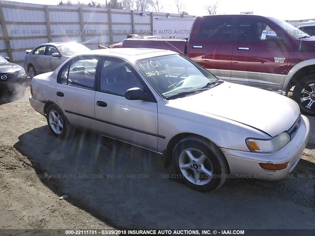 1NXAE09B6SZ278001 - 1995 TOYOTA COROLLA LE/DX Pewter photo 1