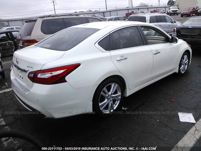 1N4BL3AP6GC278669 - 2016 NISSAN ALTIMA 3.5SL/3.5 SR WHITE photo 4