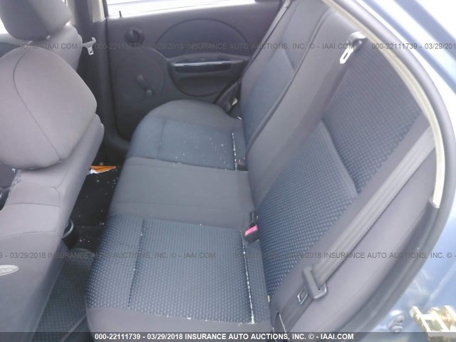KL1TD56606B555982 - 2006 CHEVROLET AVEO LS 蓝色 照片 8