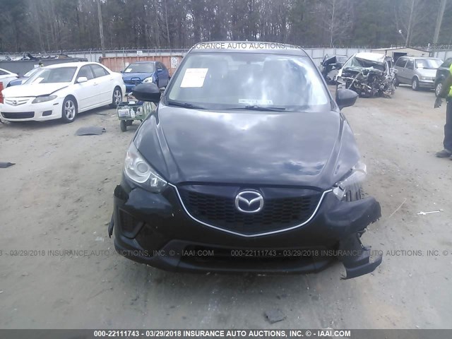 JM3KE2BE0E0386657 - 2014 MAZDA CX-5 SPORT BLACK photo 6