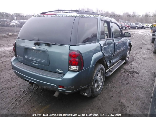 1GNDT33S792105571 - 2009 CHEVROLET TRAILBLAZER LT BLUE photo 4