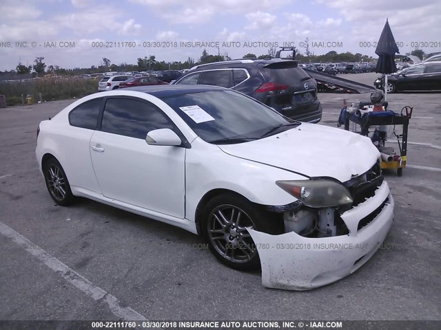 JTKDE177650007112 - 2005 TOYOTA SCION TC 白色 照片 1