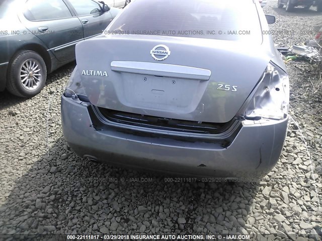 1N4AL21E58C289197 - 2008 NISSAN ALTIMA 2.5/2.5S GRAY photo 6