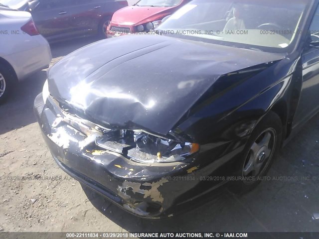 2G1WW12E959189910 - 2005 CHEVROLET MONTE CARLO LS 黑色 照片 6