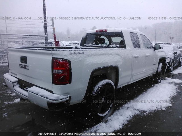 1GTV2TEC6FZ430673 - 2015 GMC SIERRA K1500 WHITE photo 4