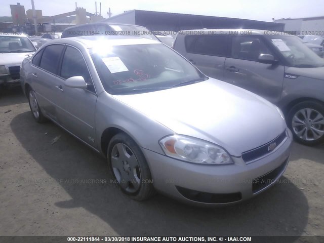 2G1WD58C269219902 - 2006 CHEVROLET IMPALA SUPER SPORT SILVER photo 1