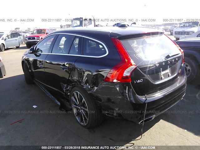 YV140MEK4F1243276 - 2015 VOLVO V60 PREMIER BLACK photo 3