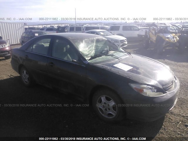 4T1BF32K02U002278 - 2002 TOYOTA CAMRY LE/XLE/SE შავი ფოტო 1