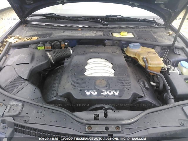 WVWRH63B82P114127 - 2002 VOLKSWAGEN PASSAT GLX 海军蓝 照片 10