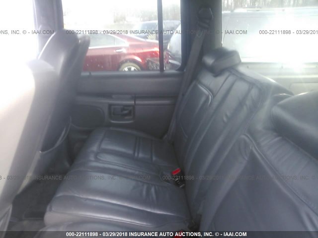 1FMZU74E8YZA50805 - 2000 FORD EXPLORER EDDIE BAUER BLUE photo 8