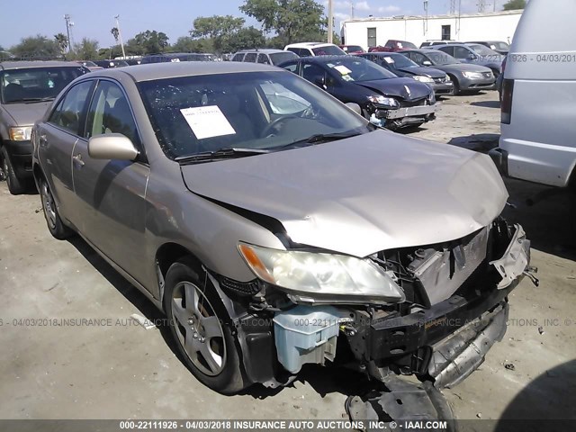 4T1BK46K37U508318 - 2007 TOYOTA CAMRY NEW GENERAT LE/XLE/SE TAN photo 1