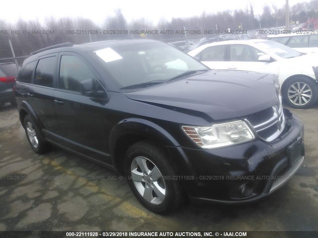 3D4PG1FG9BT547328 - 2011 DODGE JOURNEY MAINSTREET BLACK photo 1