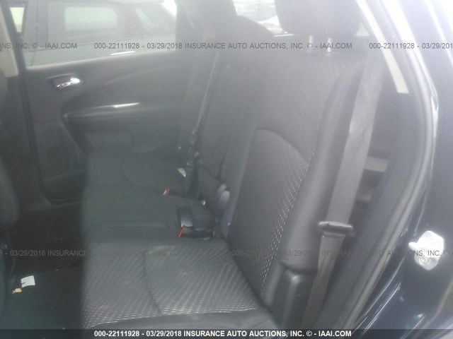 3D4PG1FG9BT547328 - 2011 DODGE JOURNEY MAINSTREET BLACK photo 8