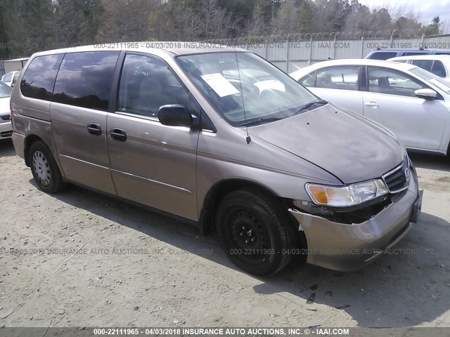 5FNRL18584B060636 - 2004 HONDA ODYSSEY LX TAN photo 1