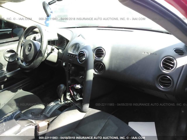 2G2WP552381101969 - 2008 PONTIAC GRAND PRIX წითელი ფოტო 5