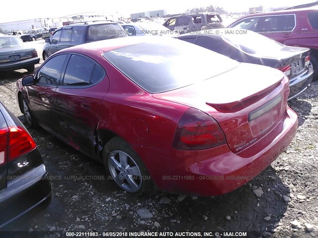2G2WP552381101969 - 2008 PONTIAC GRAND PRIX წითელი ფოტო 6