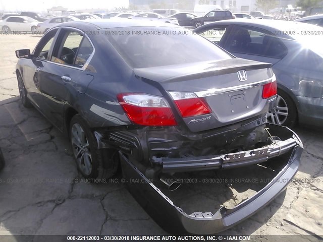 1HGCR2F5XFA017328 - 2015 HONDA ACCORD SPORT 灰色 照片 3