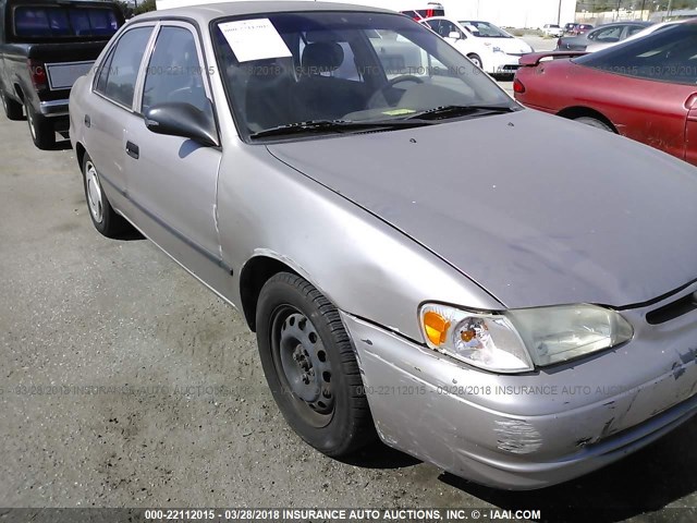 1NXBR12E9YZ337358 - 2000 TOYOTA COROLLA VE/CE/LE 棕色 照片 6