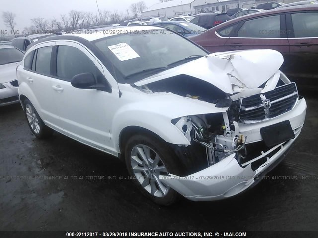 1B3CB5HA2BD295648 - 2011 DODGE CALIBER HEAT WHITE photo 1