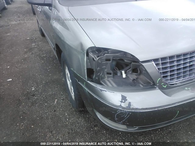 2FMZA52246BA25440 - 2006 FORD FREESTAR SEL GRAY photo 6