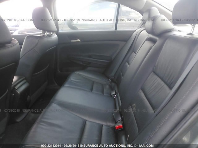 1HGCP2F66BA134588 - 2011 HONDA ACCORD SE GRAY photo 8