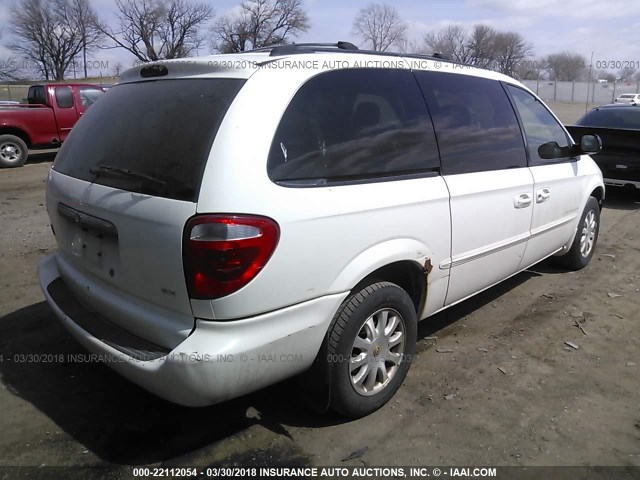 2C4GP74L51R288774 - 2001 CHRYSLER TOWN & COUNTRY EX WHITE photo 4