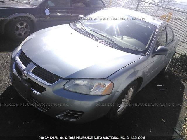 1B3EL46R66N208617 - 2006 DODGE STRATUS SXT GRAY photo 2