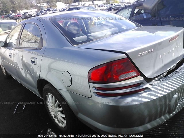 1B3EL46R66N208617 - 2006 DODGE STRATUS SXT GRAY photo 3