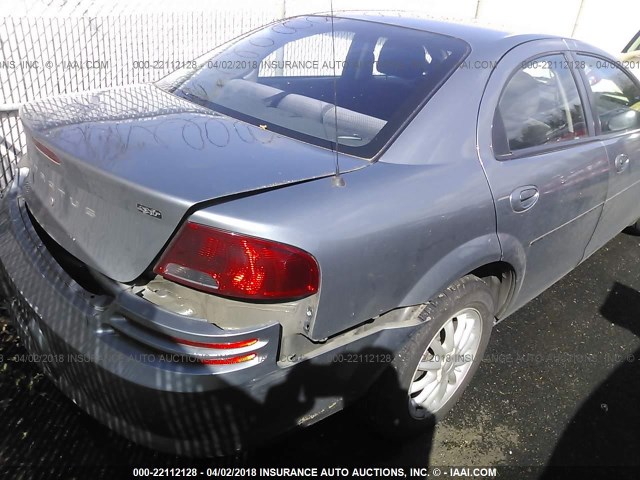 1B3EL46R66N208617 - 2006 DODGE STRATUS SXT GRAY photo 4