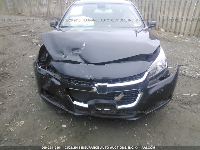 1G11B5SL0FF232020 - 2015 CHEVROLET MALIBU LS BLACK photo 6