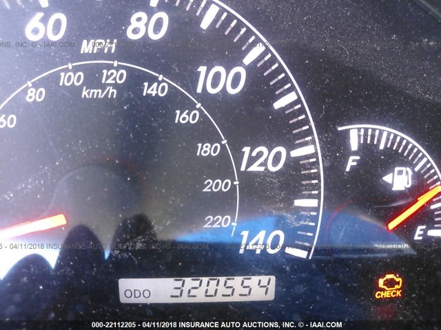 4T1BE32KX5U009990 - 2005 TOYOTA CAMRY LE/XLE/SE წითელი ფოტო 7