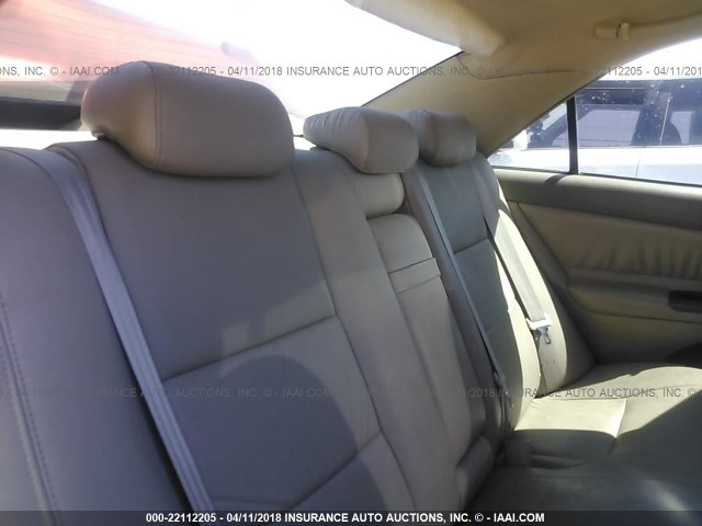 4T1BE32KX5U009990 - 2005 TOYOTA CAMRY LE/XLE/SE წითელი ფოტო 8