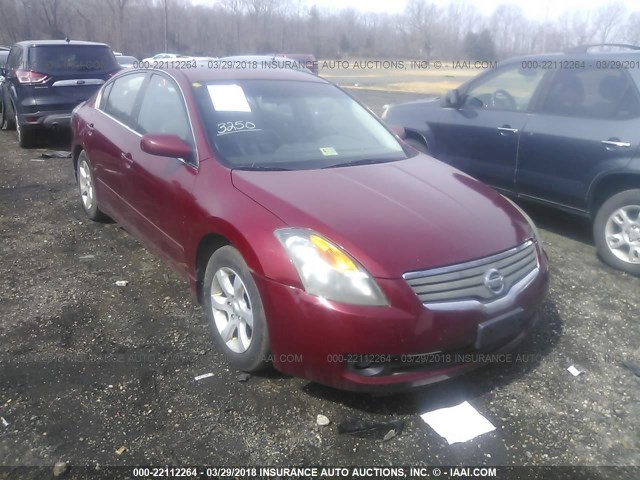 1N4AL21EX7N407800 - 2007 NISSAN ALTIMA 2.5/2.5S RED photo 1