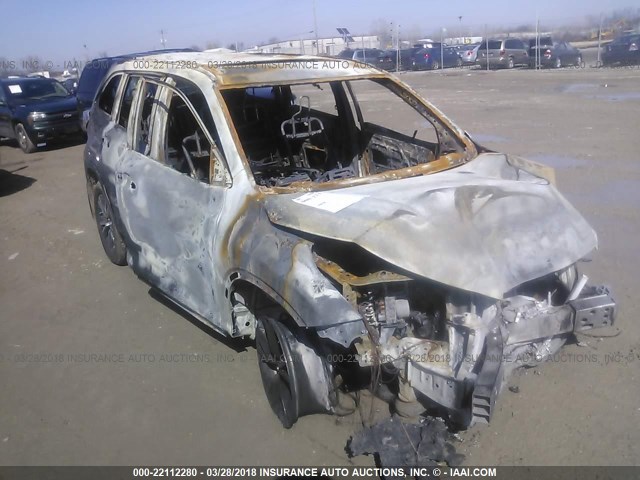 5TDJKRFH8GS321579 - 2016 TOYOTA HIGHLANDER XLE იასამნისფერი ფოტო 1