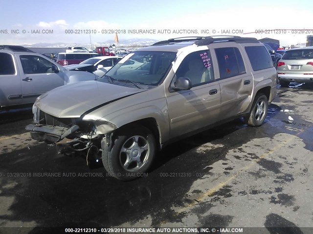 1GNET16S866161365 - 2006 CHEVROLET TRAILBLAZER EXT LS/EXT LT GOLD photo 2