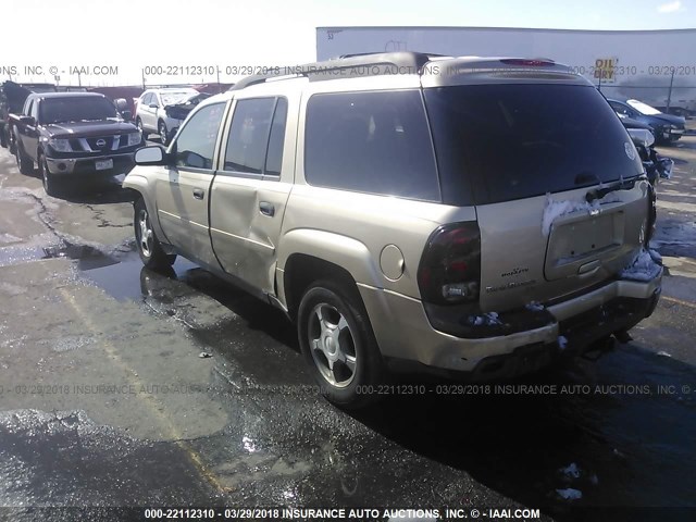 1GNET16S866161365 - 2006 CHEVROLET TRAILBLAZER EXT LS/EXT LT GOLD photo 3