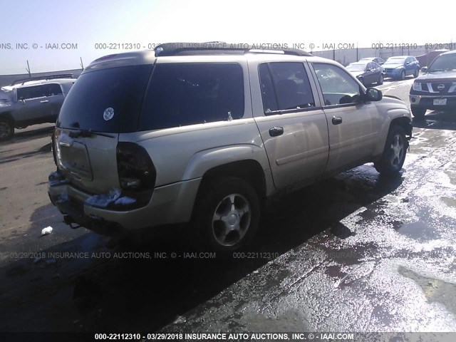 1GNET16S866161365 - 2006 CHEVROLET TRAILBLAZER EXT LS/EXT LT GOLD photo 4