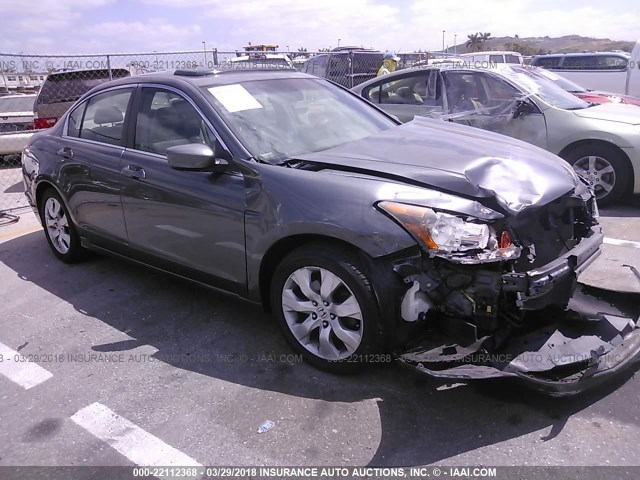 1HGCP26849A110253 - 2009 HONDA ACCORD EXL GRAY photo 1