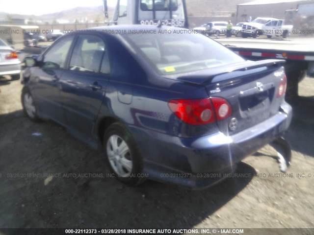 1NXBR30E06Z572341 - 2006 TOYOTA COROLLA CE/LE/S BLUE photo 3