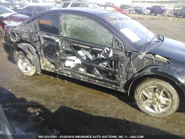1G8AN15F97Z102387 - 2007 SATURN ION LEVEL 2 BLACK photo 6